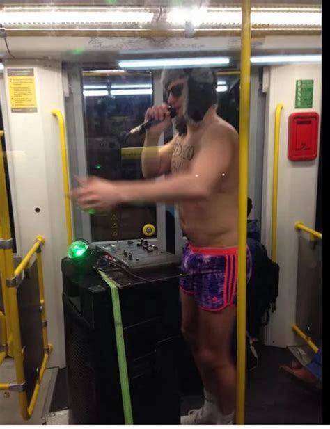 Watch The Near Naked One Man Disco Machine Who Stunned Saturday Night Revellers In Manchester