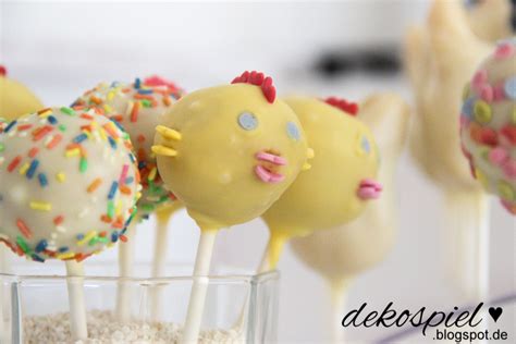 Dekospiel Oster Cake Pops Zum Nachmachen