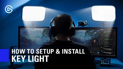 How To Set Up And Install Elgato Key Light Youtube