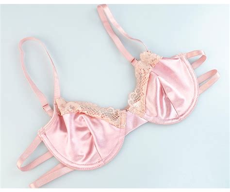 Women S Sexy Lingerie Lace Stitching Fancy Underwear Push Up Bra Luxury Sense Piece Garter