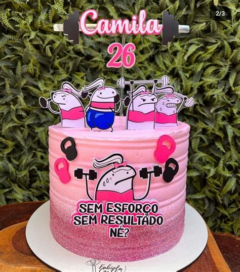 Bentô Cake Topo De Bolo - Arquivo de Corte Topo de Bolo - Flork (Bentô Cake) | Vitrine Artesanou