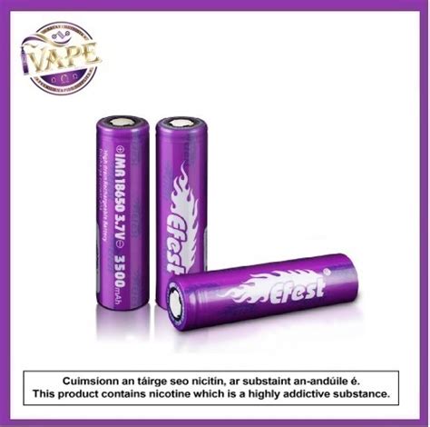 EFest 18650 3500mah Battery 20A - iVape.ie