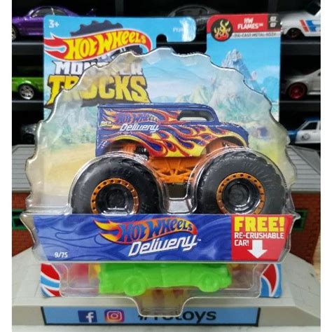 HOT WHEELS MONSTER TRUCKS DAIRY DELIVERY Shopee Malaysia