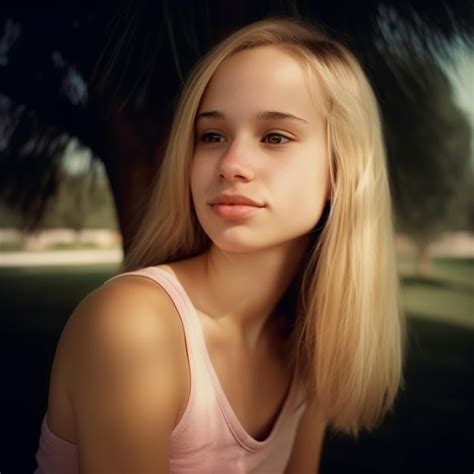 Premium Photo Captivating Portraits Smiling Blonde Beauties Natural Elegance And Youthful Charm