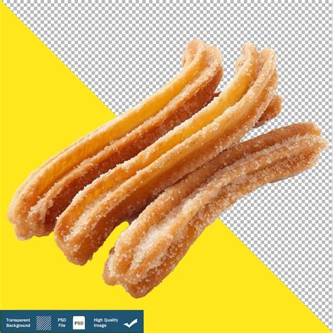 Premium Psd Delicious Churros Transparent Background Png Psd