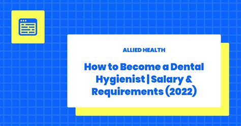 How To Become A Dental Hygienist Salary And Requirements 2023