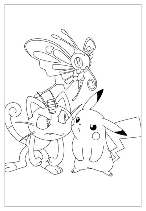 Pokemon Colorir E Imprimir - Desenho Para Colorir E Imprimir Pokemon