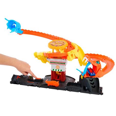 Hot Wheels Pizza Slam Kobra Sald R S Oyun Seti Htn Toyzz Shop