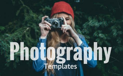 Free Bootstrap Photography Template Printable Templates