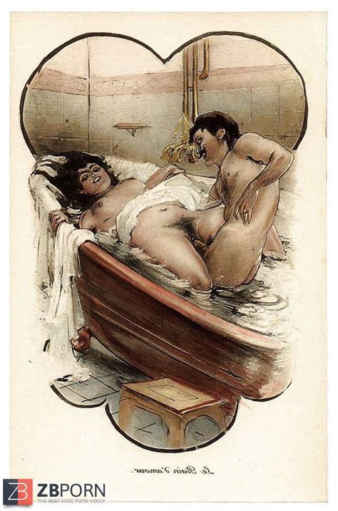 Them Drawn Porn Art French Postcards Zb Porn