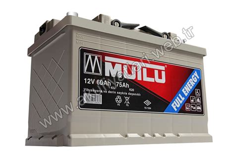 Akü Fiyatları: Mutlu 75 Amper Full Enerji