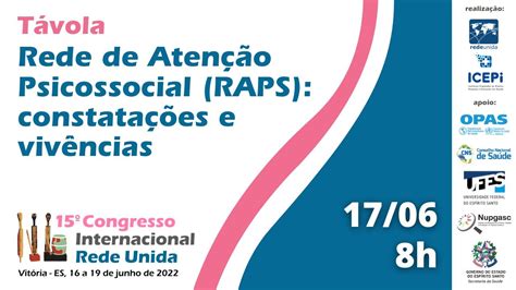 T5B Rede de Atenção Psicossocial RAPS constatações e vivências