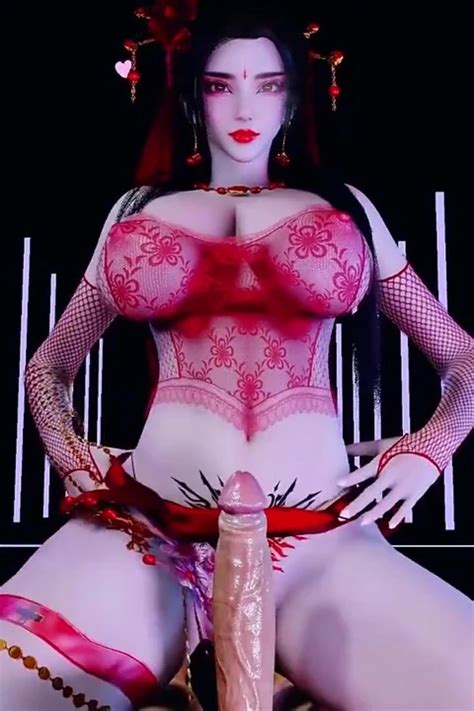 3D BBW Hot Asian MILF Sitting On The Big Cock Feat FuckingBEstToy By FapHouse XHamster