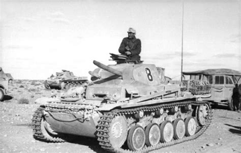 Panzer Ii Of The 15th Panzer Division In North Africa Used As An