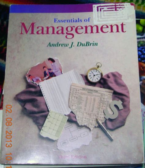 Essentials Of Management Dubrin