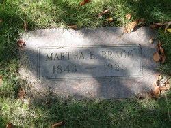 Martha E Bragg Memorial Find A Grave