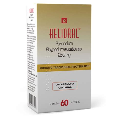 Helioral 250mg 60 Cápsulas Farma 22