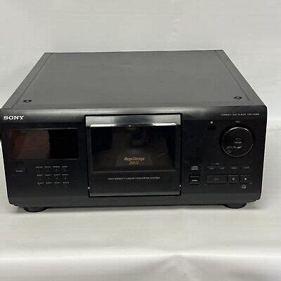 Sony CDP CX205 200 Disc Mega Storage CD Player Disc Changer Tested