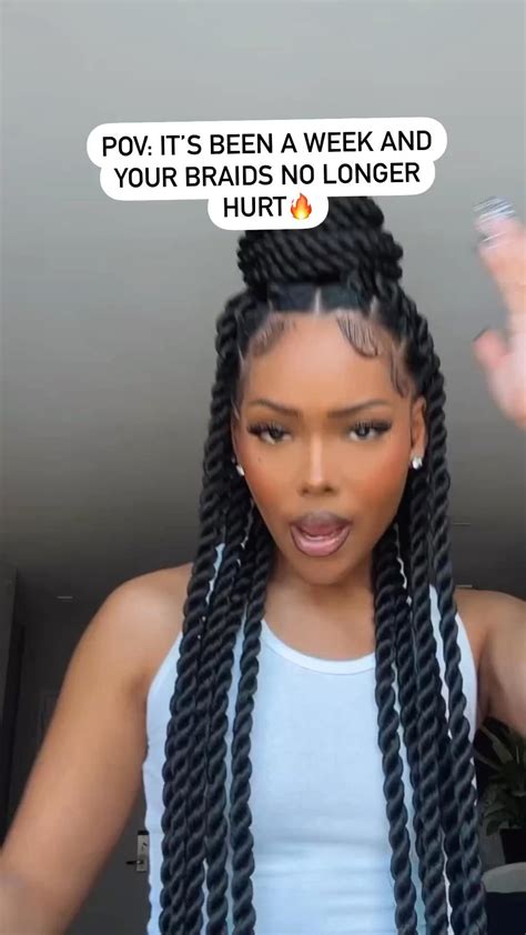 Big Twist Braids Hairstyles Artofit