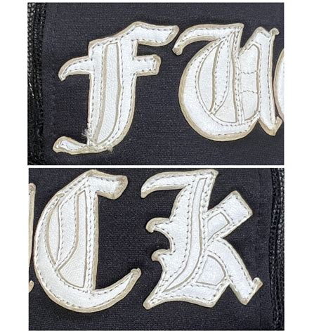 Yahoo オークション 美品CHROME HEARTSクロムハーツ FUCK レザー