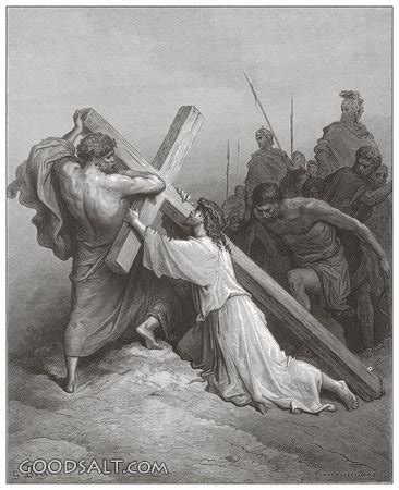 Jesus Falling Beneath the Cross