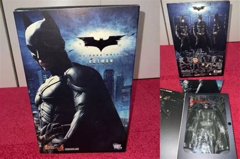 FIGURINE HOT TOYS DC Batman MMS71 échelle 1 6 The Dark Knight DC Batman neuve EUR 300 11