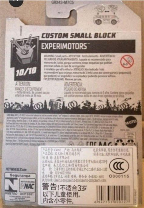 New Custom Small Block Track Stars Experimotors Hot Wheels Car