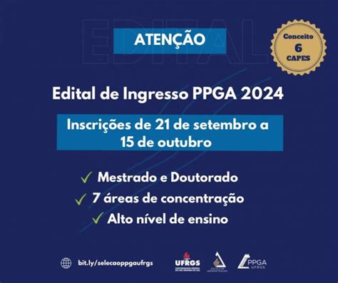 Inscrições para processo seletivo do PPG em Administração estão abertas