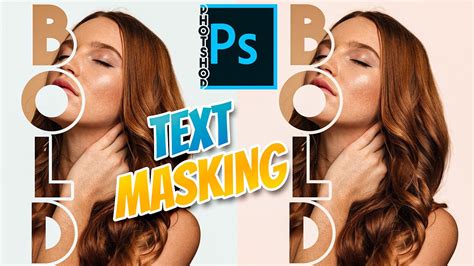 TEXT MASKING EFFECT PHOTOSHOP TYPOGRAPHY PHOTOSHOP EFFECT