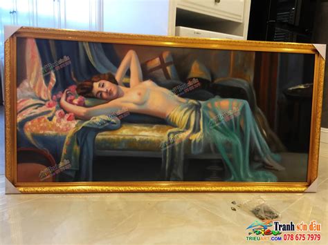 Tranh C Di N Nude Thi C Ng Theo Y U C U Tranh S N D U Gi R Tranh S N D U Ch T L Ng