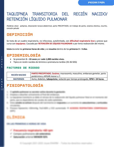 Solution Taquipnea Transitoria Del Reci N Nacido Retenci N De L