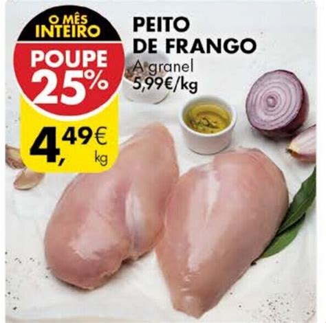 Promo O Peito De Frango Em Pingo Doce