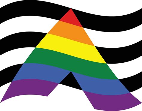Straight ally pride flag in shape. LGBTQ flag in shape 35125974 Vector