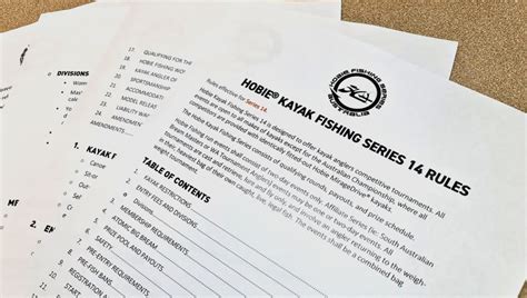 The Hobie Kayak Bream Series Presented By Daiwa