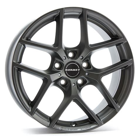 Справжні Німецькі Диски Borbet Y titan matt R16 W6.5 PCD 5x100 ET38 (ЦО ...