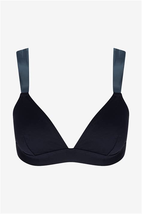 Satin bikini top DNUD BLACK Bongénie