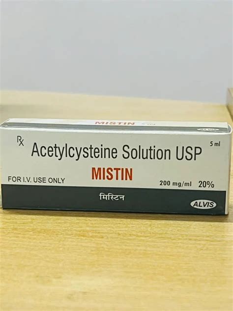 Acetylcysteine Solution Usp At Best Price In New Delhi By Unique