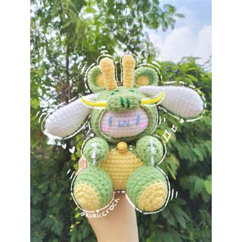 Jual Boneka Sanrio Cinnamoroll Naga Rajut Crochet Cinnamoroll Dragon