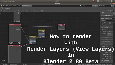 How To Render With Render Layers View Layers In Blender Beta