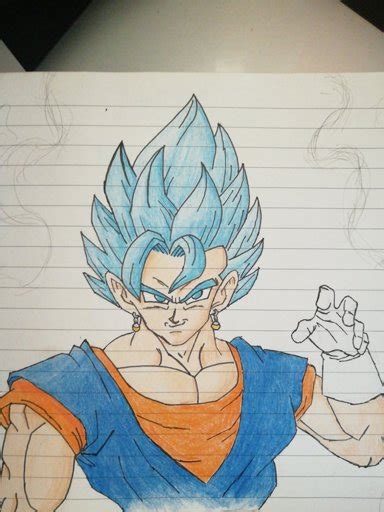 Super Saiyan Blue Vegito Dragonballz Amino