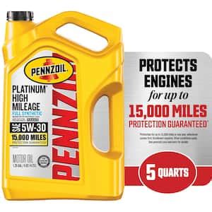 Have A Question About Pennzoil Platinum Sae W Full Synthetic Motor