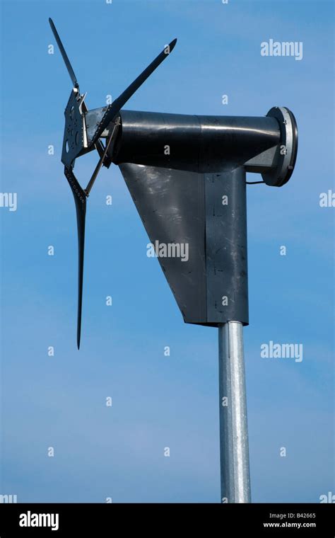 A Portrait Photograph Of A Wind Turbine Stock Photo Alamy