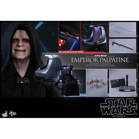 Q Hot Toys Mms Emperor Palpatin