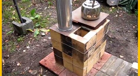 Video Brilliant Diy Your Own Brick Box Rocket Stove Maximum