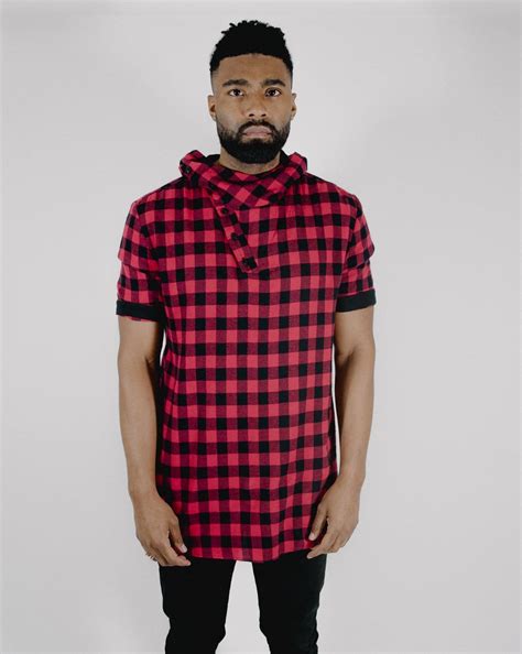 Red Plaid Hoodie Shop
