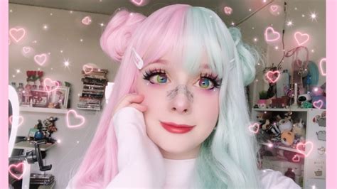 kawaii eye makeup tutorial  irma rushing blog