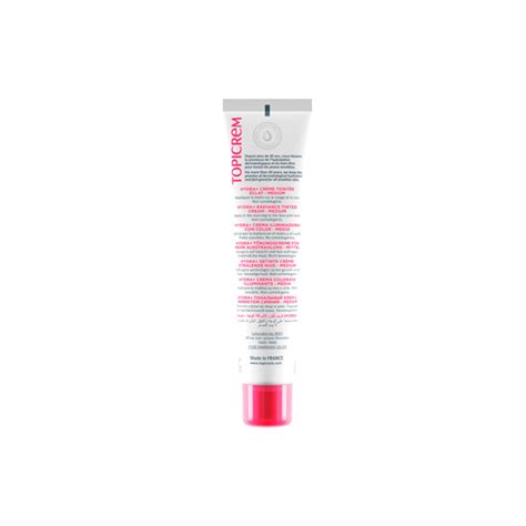 Topicrem Hydra+ Crema con Color Iluminadora Medium Spf50 40ml