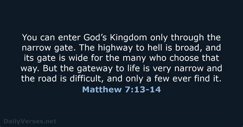 The Road Is Narrow Bible
