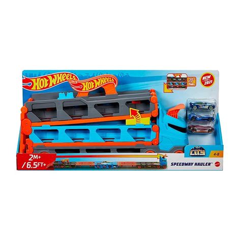 Hot Wheels Cami N Transporta Coches Convertible De Mattel