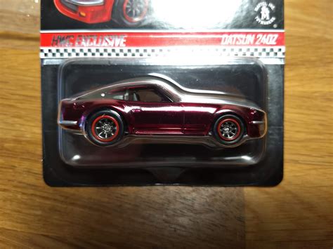 Hot Wheels Rlc Datsun 240z Red